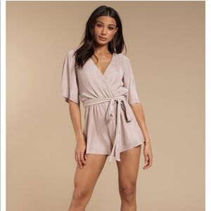 ❌SOLD🍾🎀Sweet Romance Champagne Romper🎀🍾